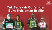 Yuk Sedekah Qur'an & Buku Keislaman Braille